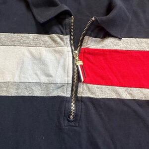 Women's Tommy Hilfiger Polo Shirt Size S Blue Short Sleeve Clearance